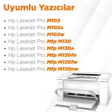 Hp 17A / CF217A Toner Tozu 500GR / M102 / M130 ( Orjinal Tonerlerde Kullanılır )