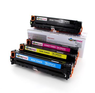 HP 125A Muadil Toner Set / CP1215 / CP1515 / CM1312 / CB540A