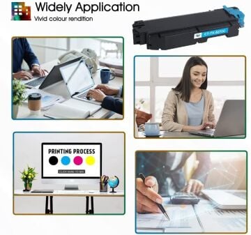 Kyocera TK-5270 Muadil Toner Takım / Ecosys M6230 / M6630 / P6230