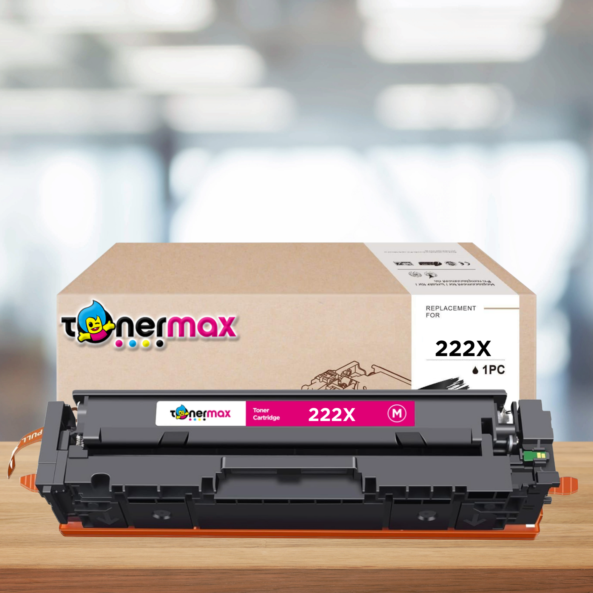 Hp 222X - W2220X  Muadil Toner Kırmız / LaserJet Pro 3201 |3204 | 3288 | 3303﻿- Çipli