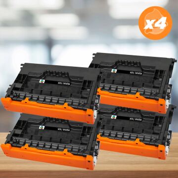 Hp 147A W1470A Muadil Toner - Çipli '4'lü Paket / LaserJet Enterprise Flow MFP M634 / M635 / M636 / M610 / M611 / M612 / M634 / M635 / M636(Kopya)