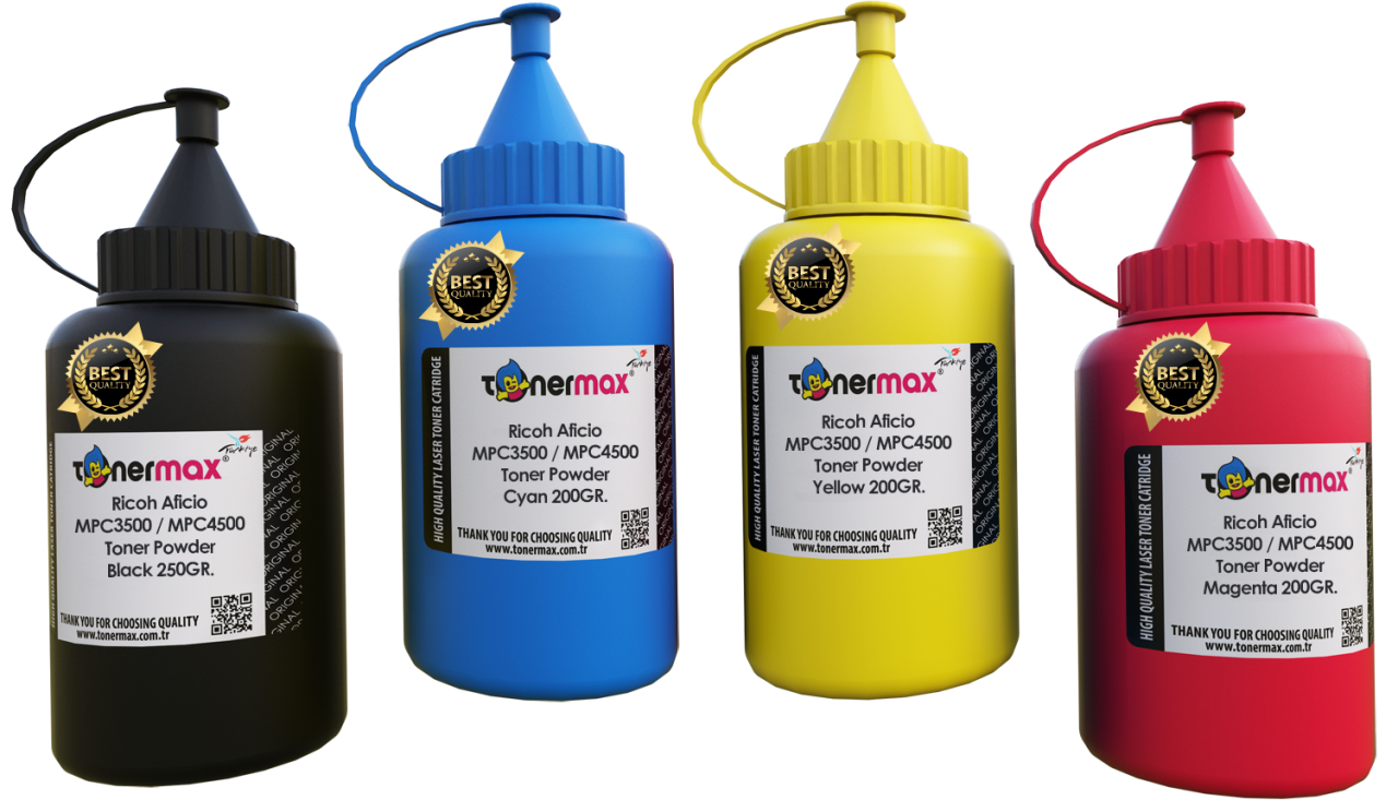 Ricoh MPC3500 Toner Tozu Set/ MPC4500
