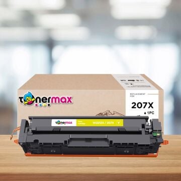 Hp 207X - W2212X Muadil Toner Sarı - Çipli / Hp Color LaserJet Pro M255dw / M255nw /M282nw /M283cdw /M283fdn /M283fdw