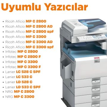 Ricoh MPC-2800 Muadil Toner Set / MPC3300