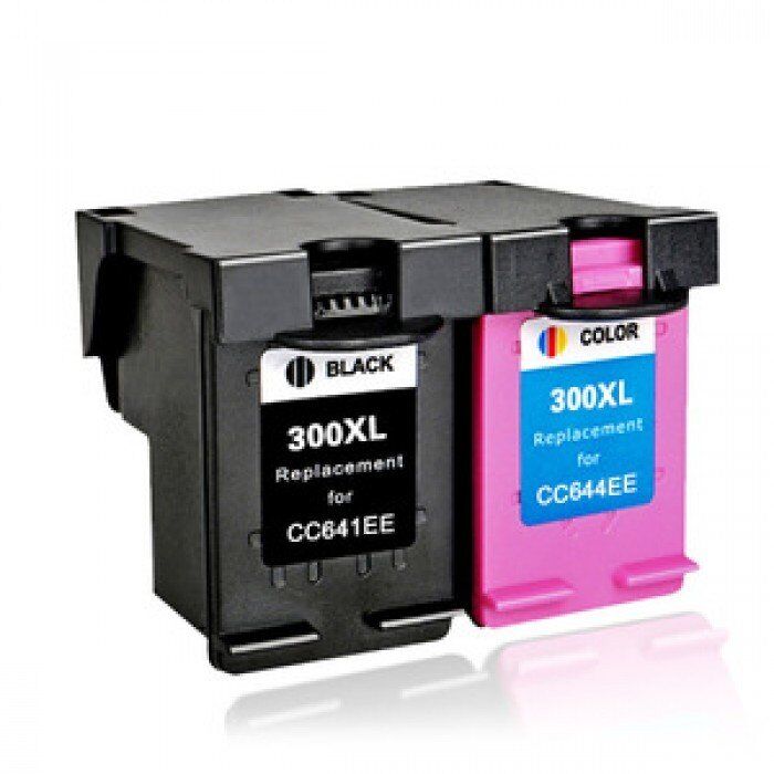 HP 300XL CC644E Muadil kartuş Set