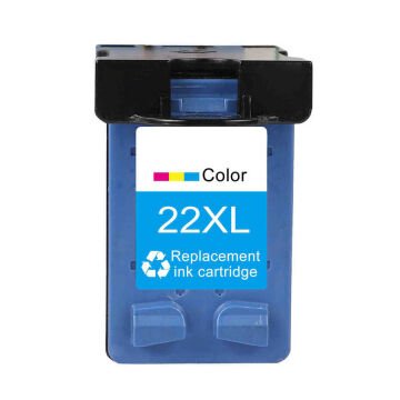HP 22XL C9352C Renkli Muadil Kartuş