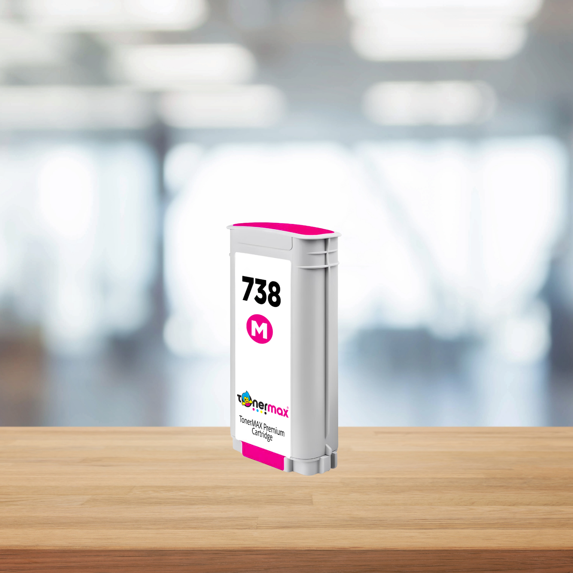 Hp 738 (498N6A) 130 ml Kırmızı Muadil Kartuş / DesignJet T850 / T950