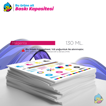 Hp 738 (498N6A) 130 ml Kırmızı Muadil Kartuş / DesignJet T850 / T950