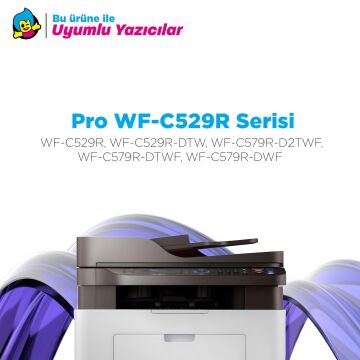 Epson Workforce Pro WF-C529 WF-C579 Muadil Kartuş Set / T01C1 /T02C1 / T03C1 / T04C1