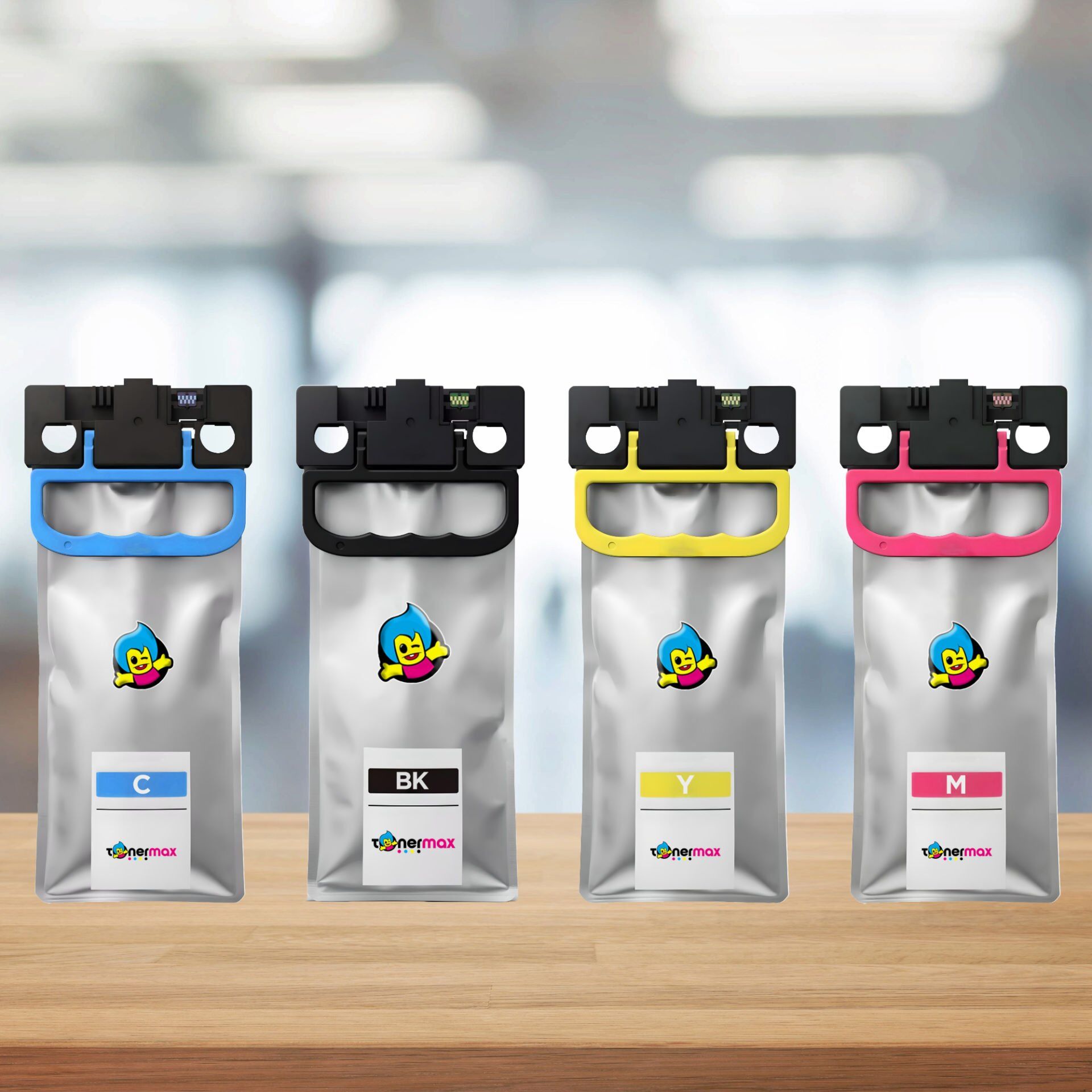 Epson Workforce Pro WF-C529 WF-C579 Muadil Kartuş Set / T01C1 /T02C1 / T03C1 / T04C1