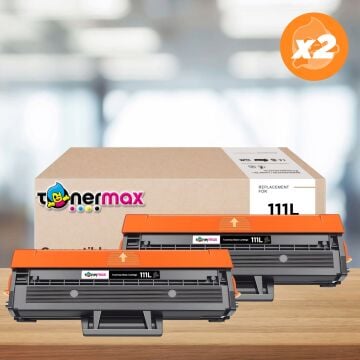 Samsung MLT-D111L Muadil Toner 2'li Paket / Xpress M2020 / M2022 / M2070 Yüksek Kapasiteli