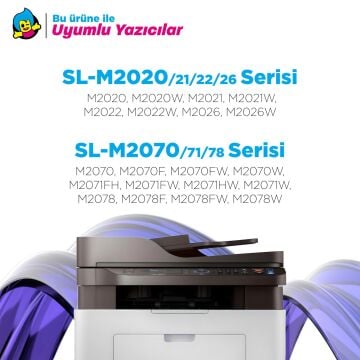 Samsung MLT-D111L Muadil Toner 2'li Paket / Xpress M2020 / M2022 / M2070 Yüksek Kapasiteli