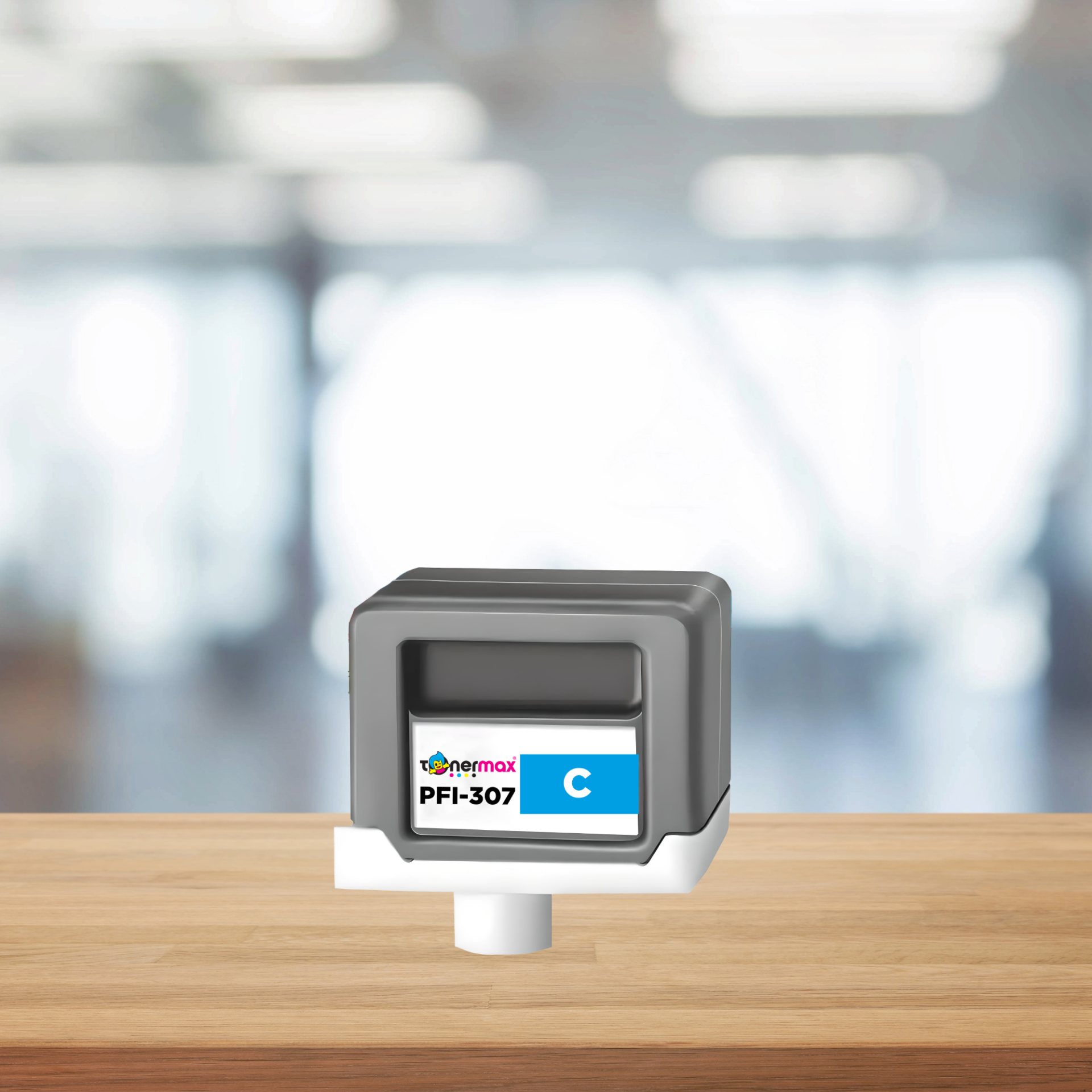 Canon PFI-307C Mavi (Cyan) Muadil Kartuş (330ml)