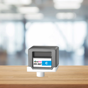 Canon PFI-307C Mavi (Cyan) Muadil Kartuş (330ml)