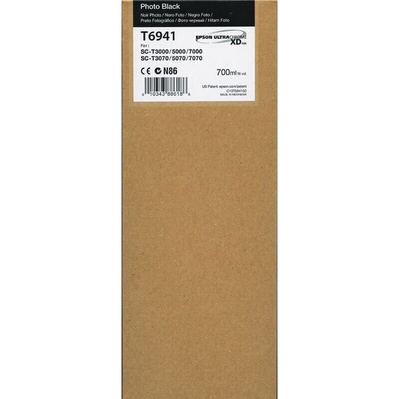Epson T6941 - C13T694100 → Foto Siyah Orijinal Kartuş