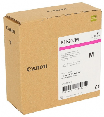 Canon PFI-307M Kırmızı (Magenta) Orijinal Kartuş (330ml)