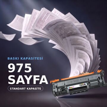 Hp 150A W1500A Muadil Toner - ÇİPSİZ 2'li Paket / LaserJet MFP M141a /M141w  / M111a / M111w