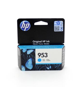 Hp 953 F6U12AE Mavi Orjinal Kartuş/ Officejet Pro 8210 / 8218 / 8710 / 8715 / 8720 / 8725