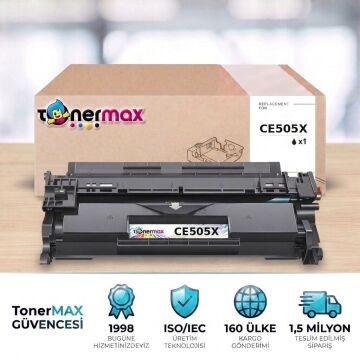 HP CE505X / P2050 / P2055 Muadil Toneri - 4'lü Paket