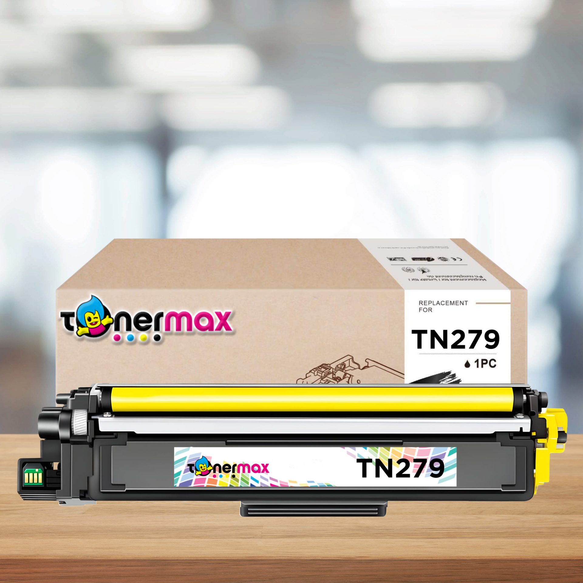 Brother TN-279XL Muadil Toner Sarı- Çipli / DCP-L3560CDW / HL-L3280CDW / MFC-L3270CDW / L3760CDW / L8390CDW