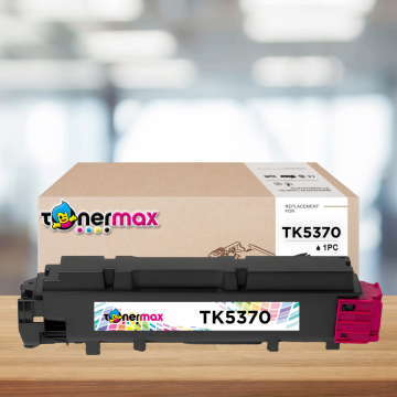 Kyocera TK-5370M Muadil Toner Kırmızı – ECOSYS MA3500cix, MA3500cifx, PA3500cx Yazıcılarla Uyumlu, Çipli