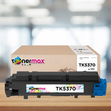 Kyocera TK-5370C Muadil Toner Mavi – ECOSYS MA3500cix, MA3500cifx, PA3500cx Yazıcılarla Uyumlu, Çipli
