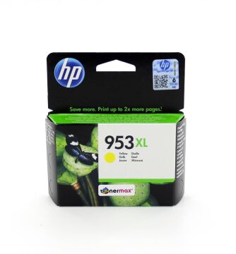 Hp 953XL F6U18AE Sarı Orjinal Kartuş/ Officejet Pro 8210 / 8218 / 8710 / 8715 / 8720 / 8725