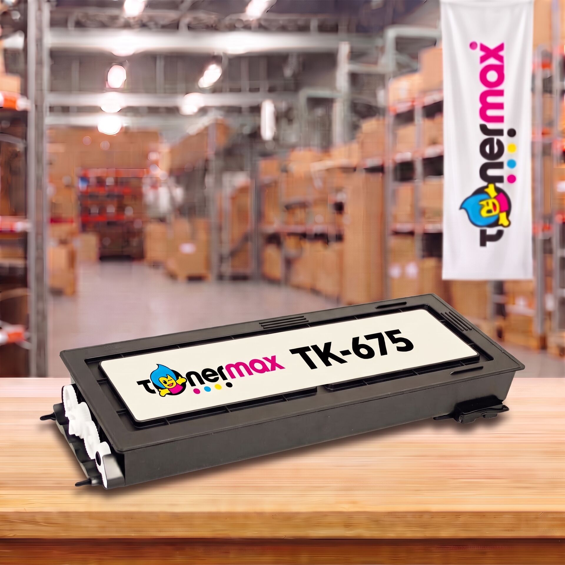Kyocera TK-675 Uyumlu Standart Kapasite Çipli Muadil Toner