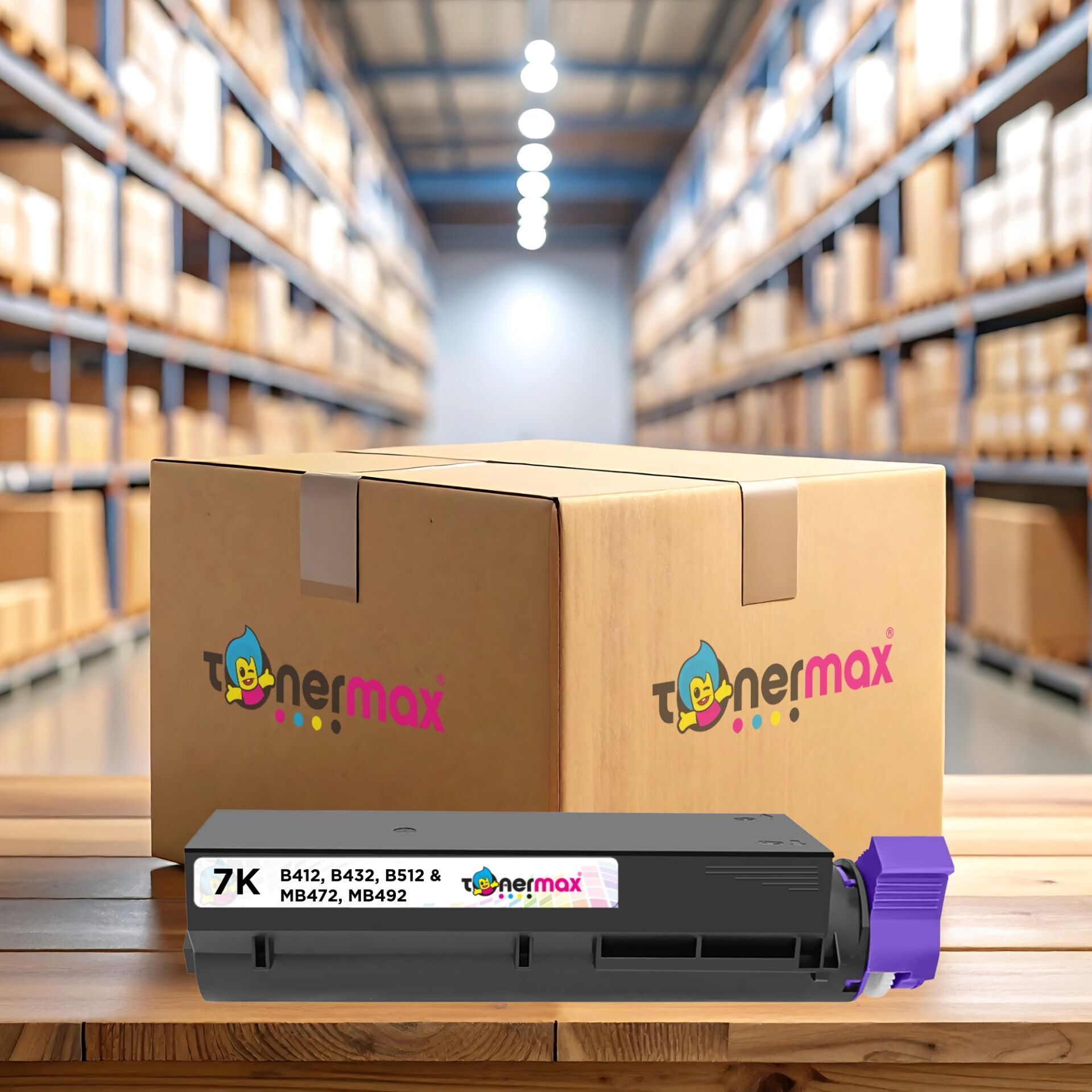OKI 45807120 Muadil Toner 7K 20'li Paket / B412 / B432 / B512 / MB472 / MB492