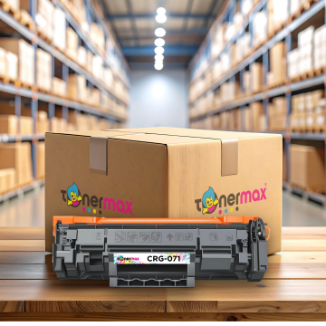 Canon CRG-071 Muadil Toner - Çipli 10'lu Avantaj Paket / Canon I-Sensys LBP121dn / LBP122dw / MF271dn / MF272dw / MF273dw / MF274dw / MF275dw