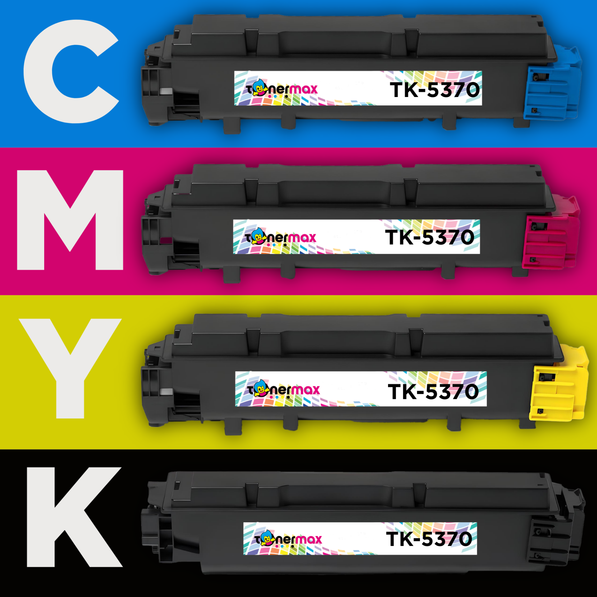 Kyocera TK-5370 Muadil Toner Takım – A Plus Japon Tozlu(Kopya)