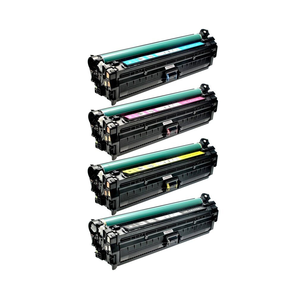 HP 650A / CE270A Muadil Toner Set /  CP5520 / CP5525