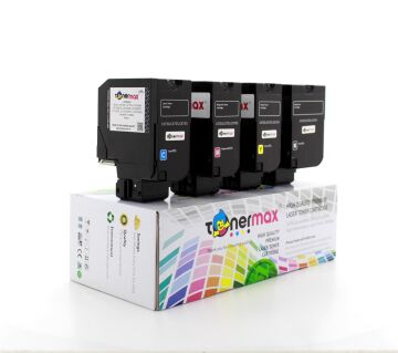 Lexmark CS720 - CS725 /  CX720 - CX725 Muadil Toner Takım - Yüksek Kapasiteli