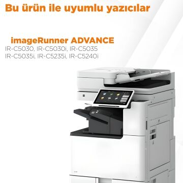 Canon imageRUNNER Advance C5240i Muadil Toner Takımı / C-EXV-29