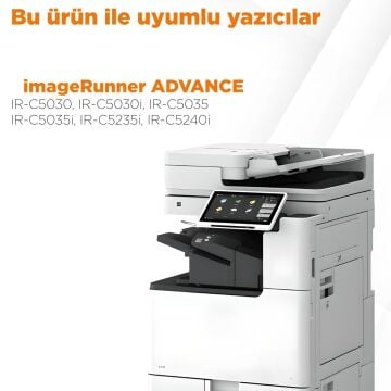 Canon imageRUNNER Advance C5035i Muadil Toner Takımı / C-EXV-29