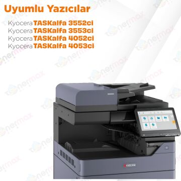 Kyocera TK-8525 Siyah Muadil Toner / TASKalfa 4052ci / 4053ci