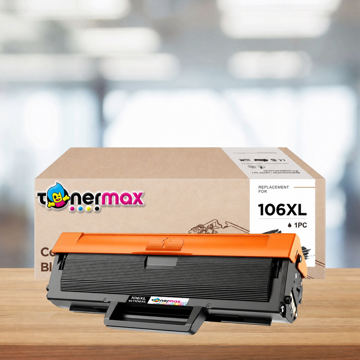 Hp 106XL W1106XL Muadil Toner - Çipli ( Ekstra Yüksek Kapasite )/ 107A / 107W / MFP 135W / MFP 137fnw