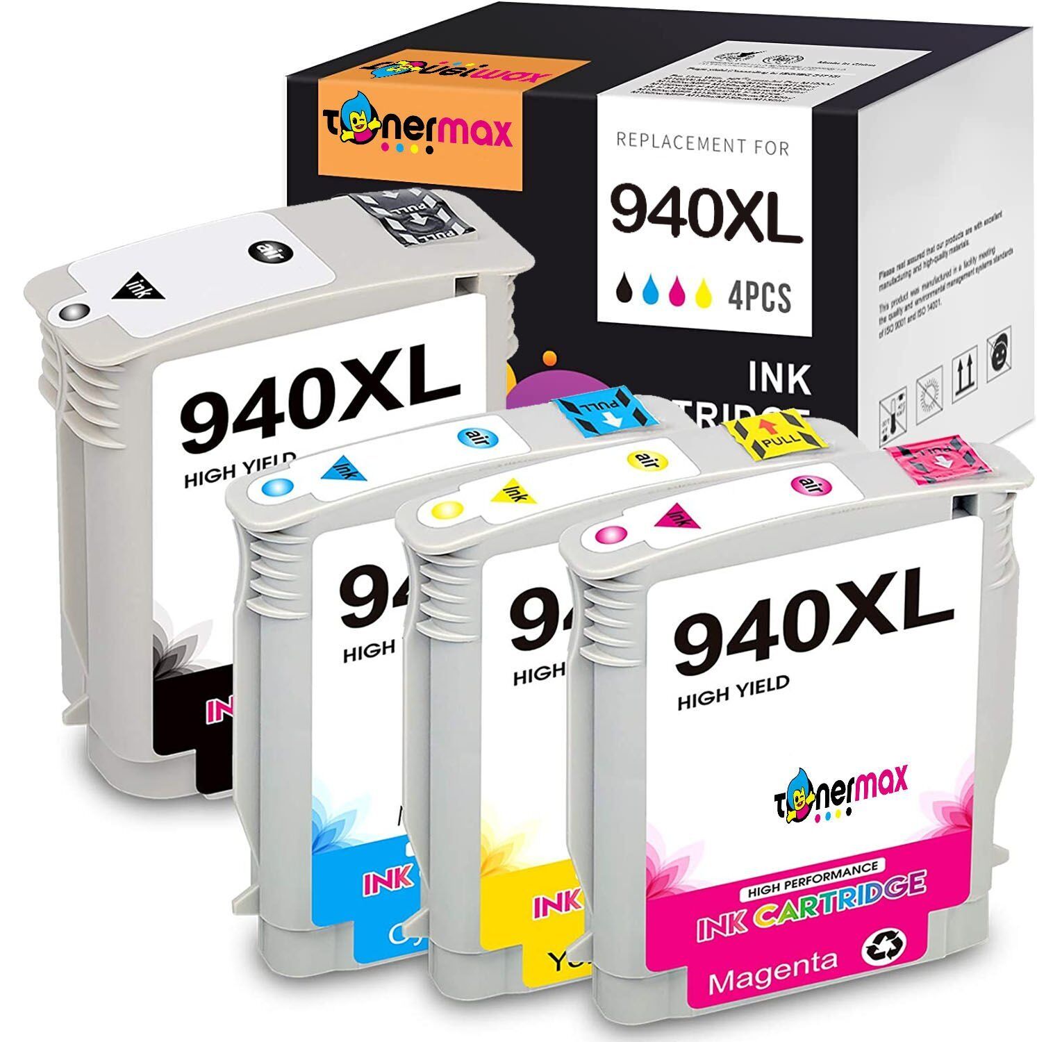 HP 940XL / 8000 / 8500 Muadil Kartuş Set