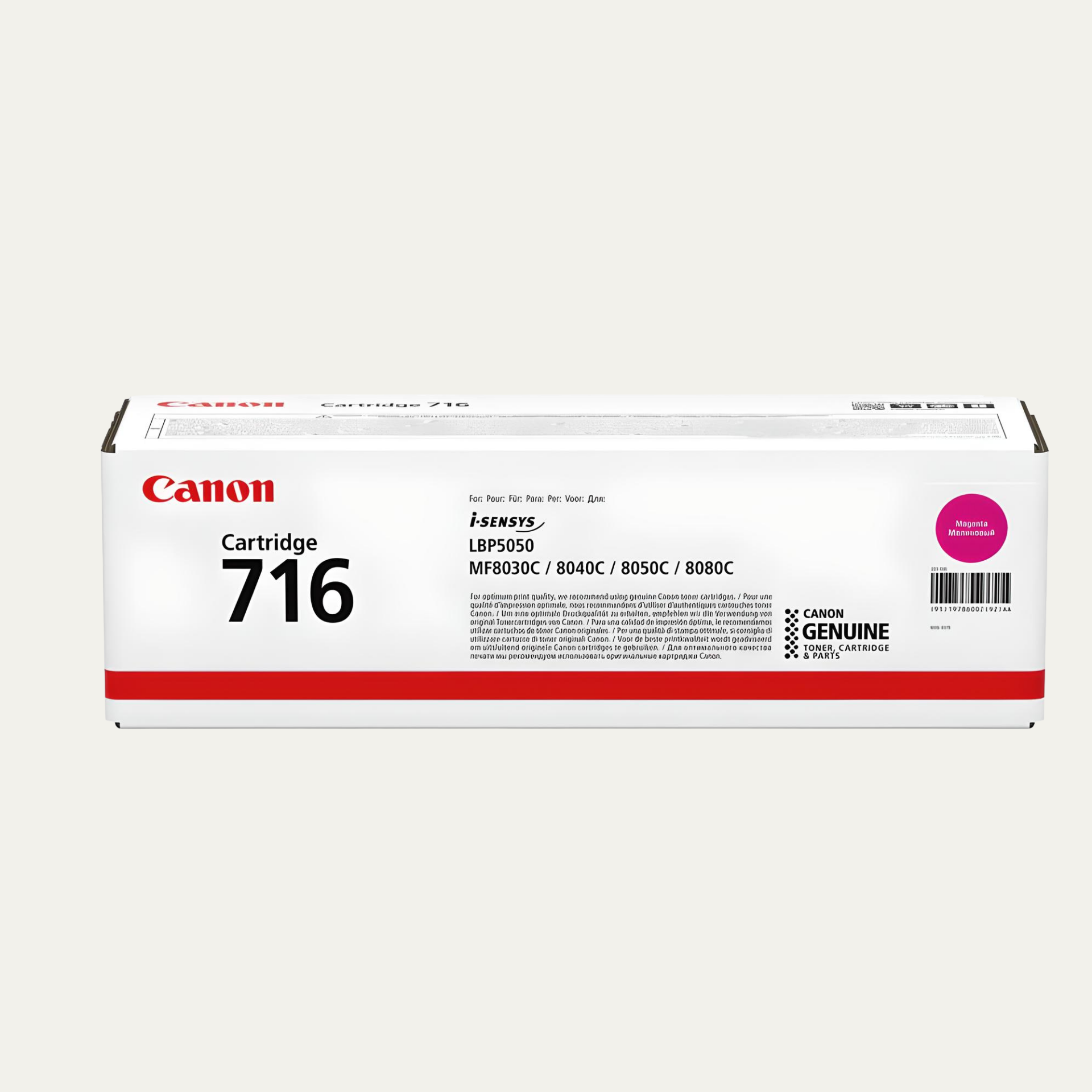 Canon CRG-716 / MF-8030 / MF-8040 / MF-8050 / MF-8080 / LBP-5050  Kırmızı Orjinal Toneri