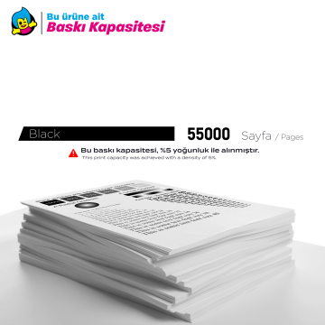 Lexmark MS725 / 58D5U00 Muadil Toner / MS823 / MS825 / MS826 / MX722 / MX826 55K