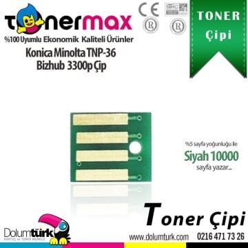 Konica Minolta TNP-36 / Bizhub 3300P Çip
