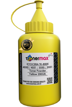 Kyocera TK-8505 Sarı Toner Tozu/ TaskAlfa 4550 / 4551 / 5550 / 5551