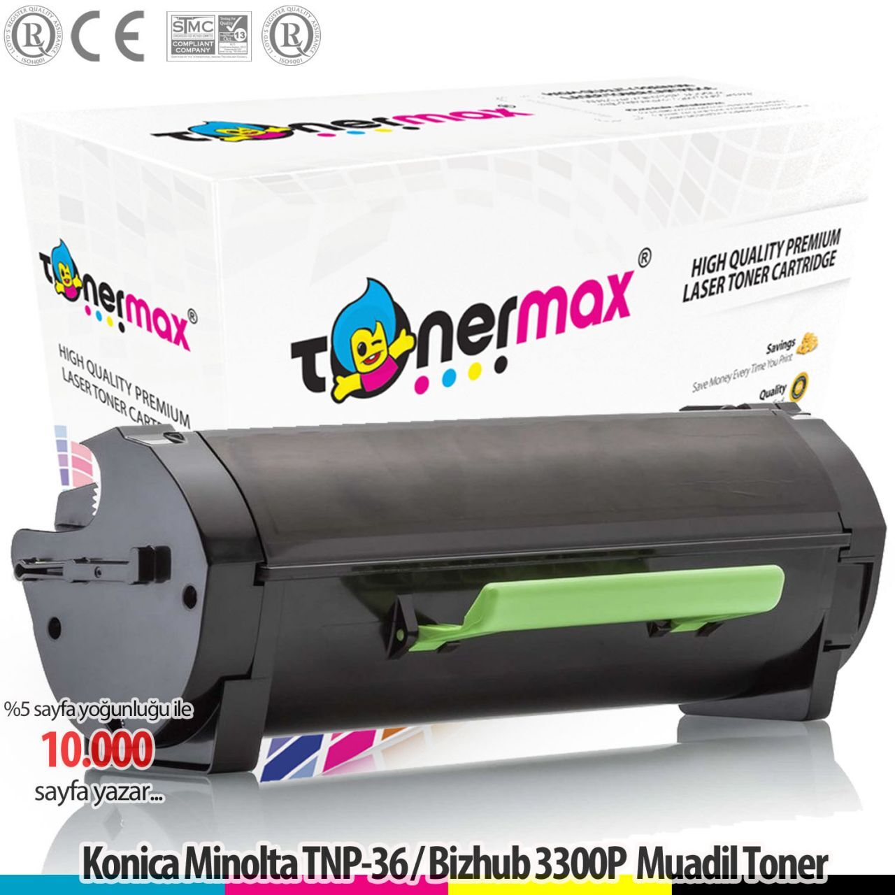 Konica Minolta TNP-36 TNP-39 / Bizhub 3300P Muadil Toneri