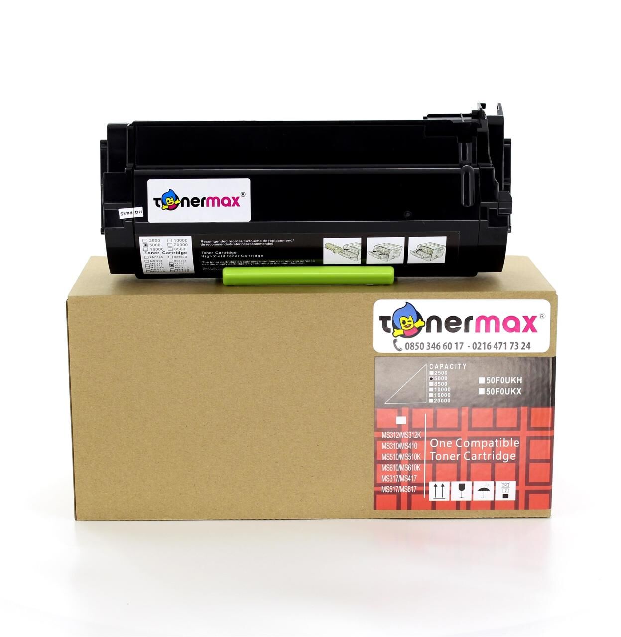 Lexmark 51B5000 Muadil Toneri 2.5K/ MS317 / MS417 / MS517 / MS617