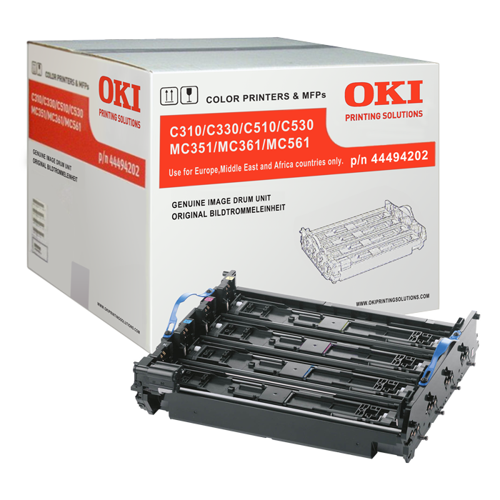 Oki 44968301 / C301 / MC342 / MC363 / C332 Orjinal Drum Ünitesi