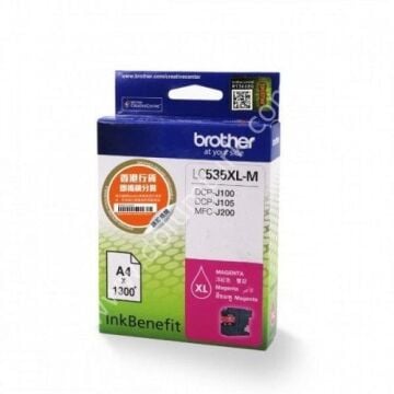 BROTHER LC535XLM DCP-J105 & MFC-J200 KIRMIZI KARTUS 1300 SAYFA