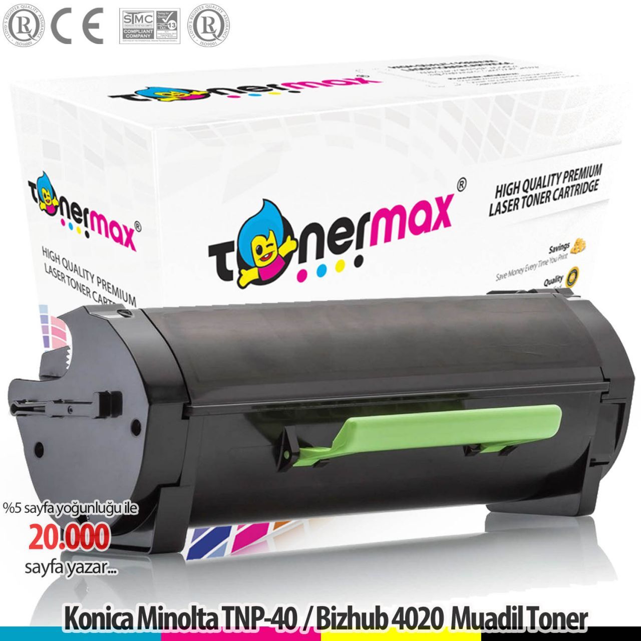 Minolta TNP-40 / Bizhub 4020 Muadil Toner