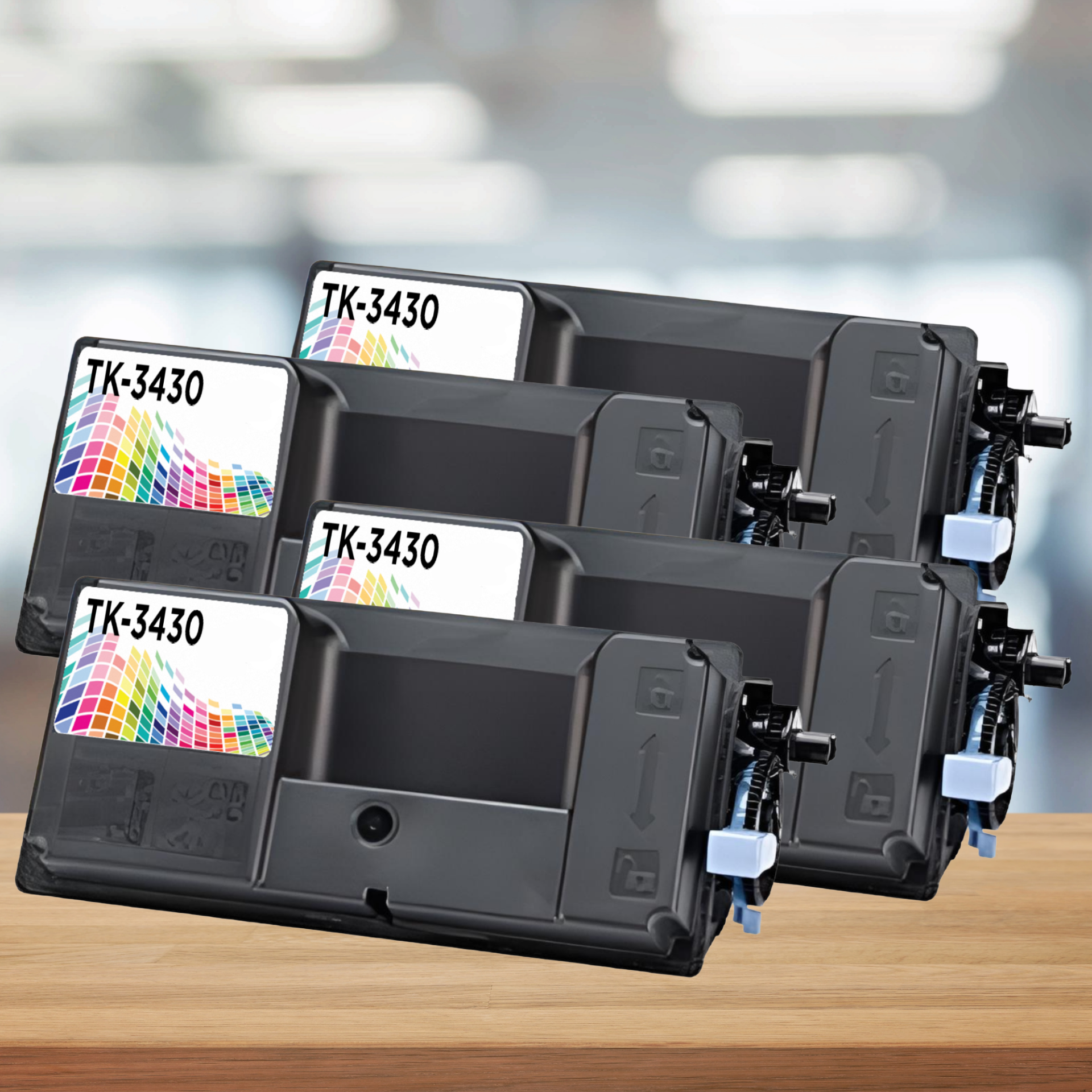 Kyocera TK-3430 Muadil Toner 4'lü Avantaj Paket  PA5500x / MA5500ifx