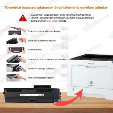 Epson WorkForce AL-M320 Muadil Toner Extra Yüksek Kapasiteli / AL-M220 / AL-M310 / C13S110078