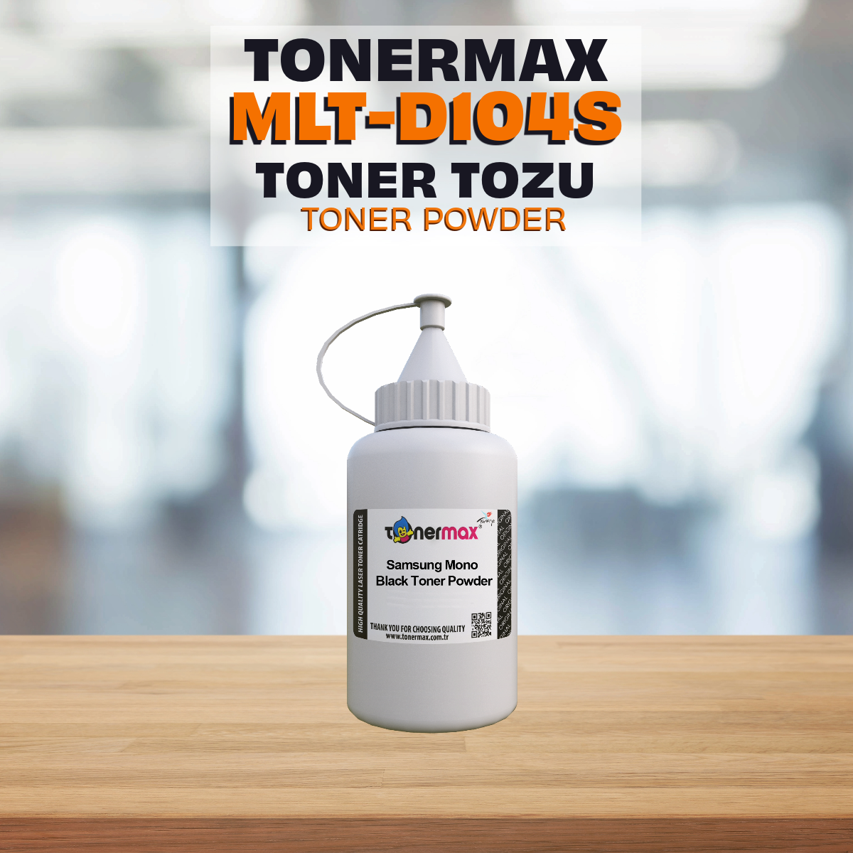 Samsung MLT-D104S Toner Tozu 250GR./ ML-1660 / ML-1665 / ML-1670 / ML-1675